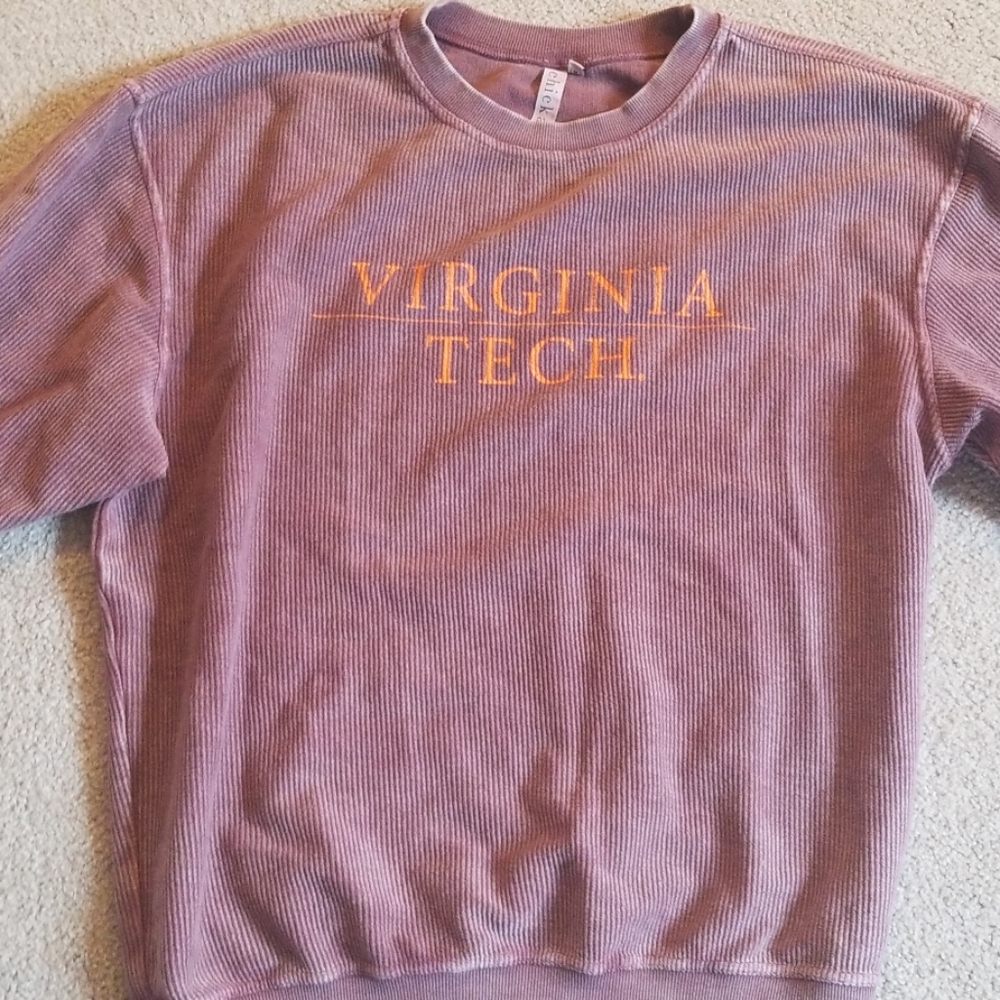 Virginia Tech ribbed sweatshirt